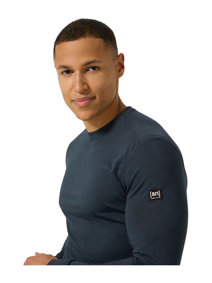 super.natural Sierra140 LS Herren, blueberry - Bild 4