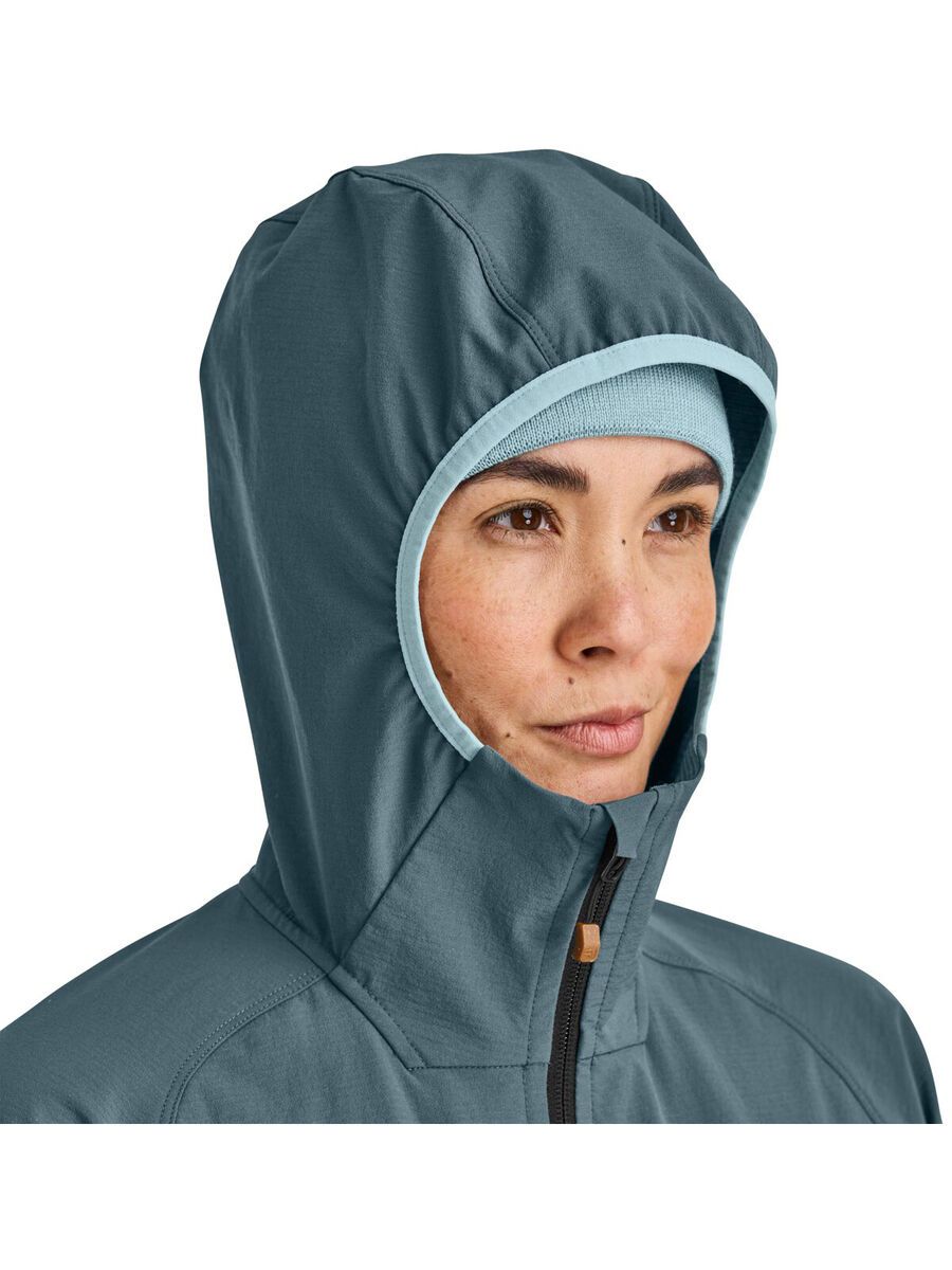 Ortovox Merino Airsolation Punta Berrino Hooded Jacket W, white chalk - Bild 3