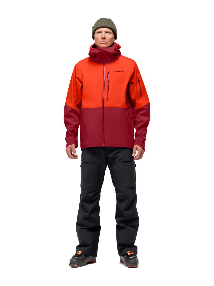 Norrona lofoten Gore-Tex Jacket M's, arednalin/rhubarb - Bild 3