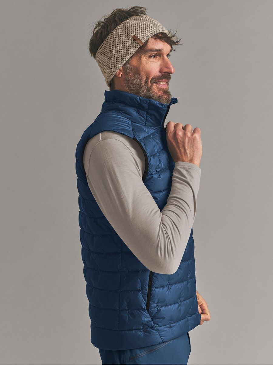 Ortovox DownWool 180 Vest M, blue nunatak - Bild 5