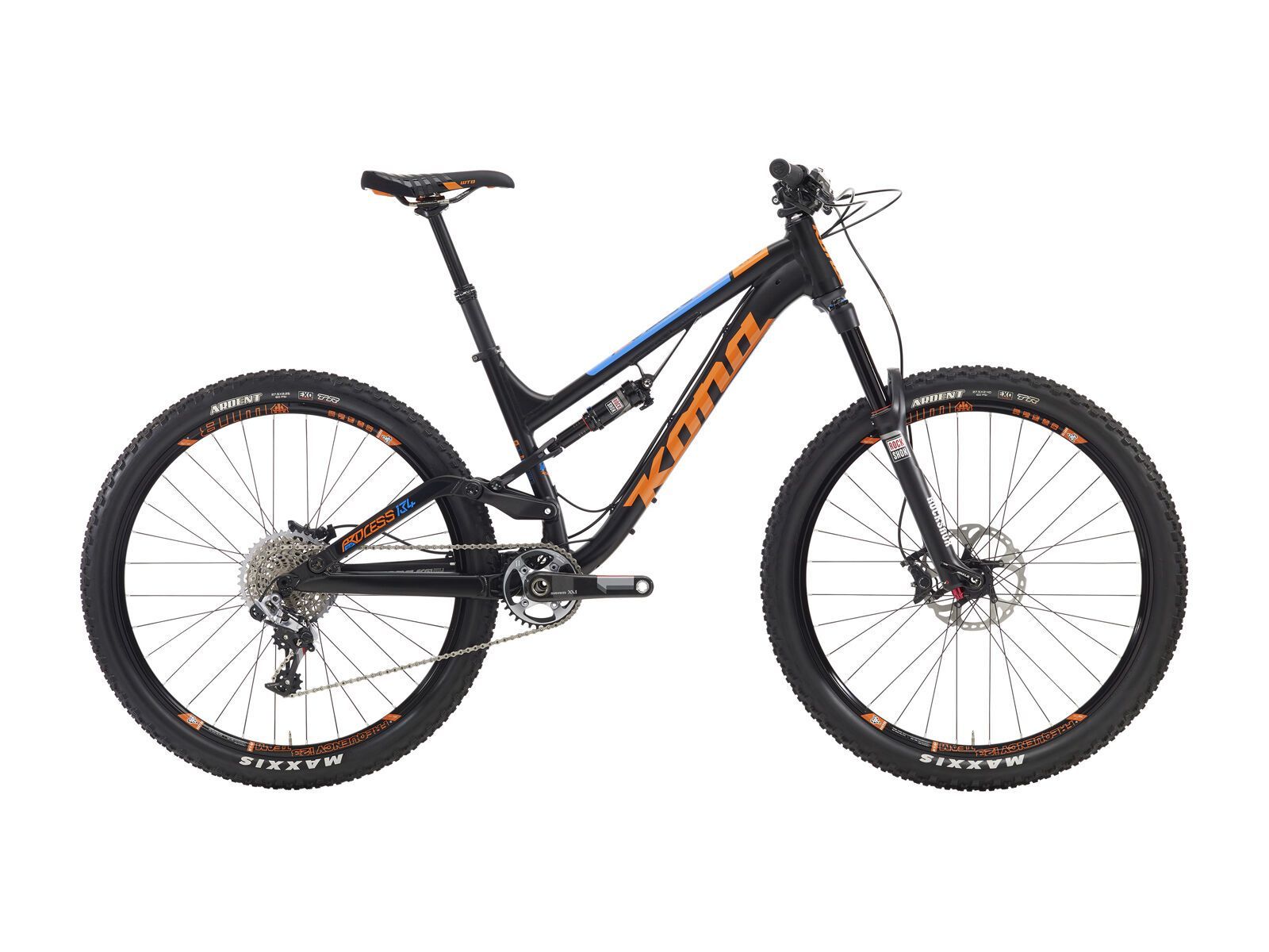 Kona Process 134 Supreme, matt black w/ gloss orange and blue decals - Bild 1