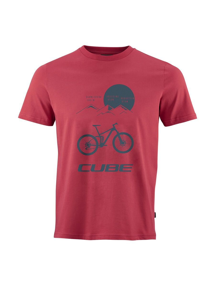 Cube T-Shirt Heritage, red - Bild 1