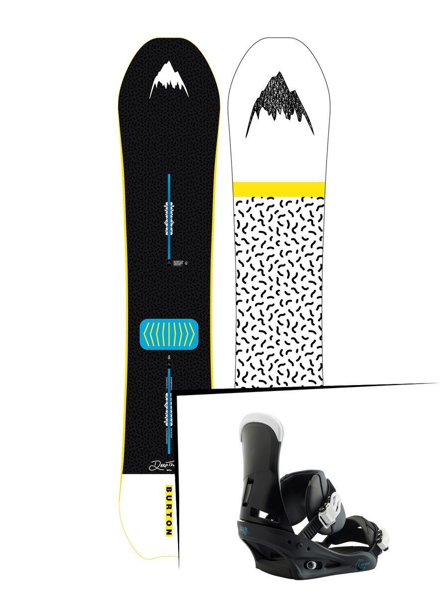 Set: Burton Deep Thinker 2019 +  Custom (2218417S) - Bild 1