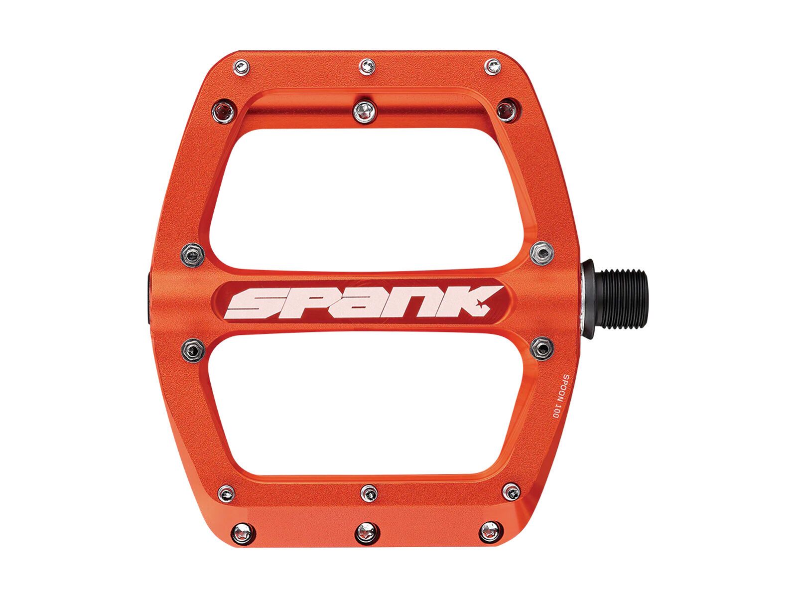 Spank Spoon Reboot Flat Pedal - L, orange - Bild 1