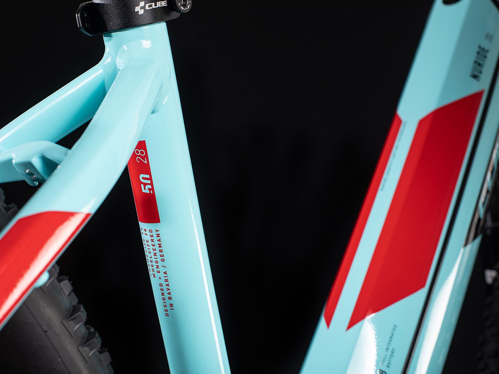 Cube Nuride Hybrid Pro 500, glacierblue´n´red - Bild 5