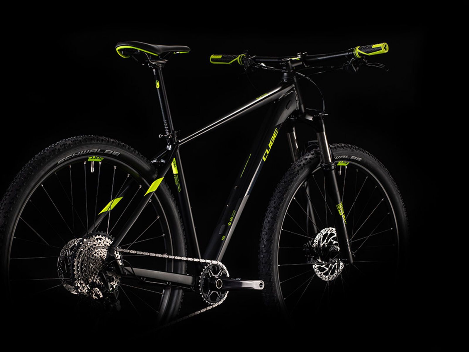 Cube Reaction Pro 27.5, black´n´flashyellow - Bild 2