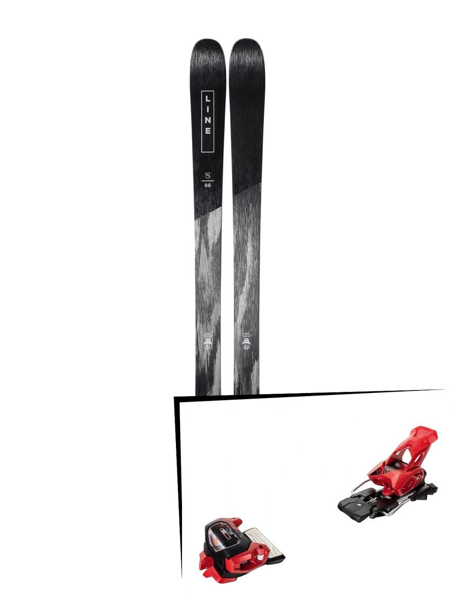 Set: Line Supernatural 86 2019 + Tyrolia Attack² 13 GW red - Bild 1