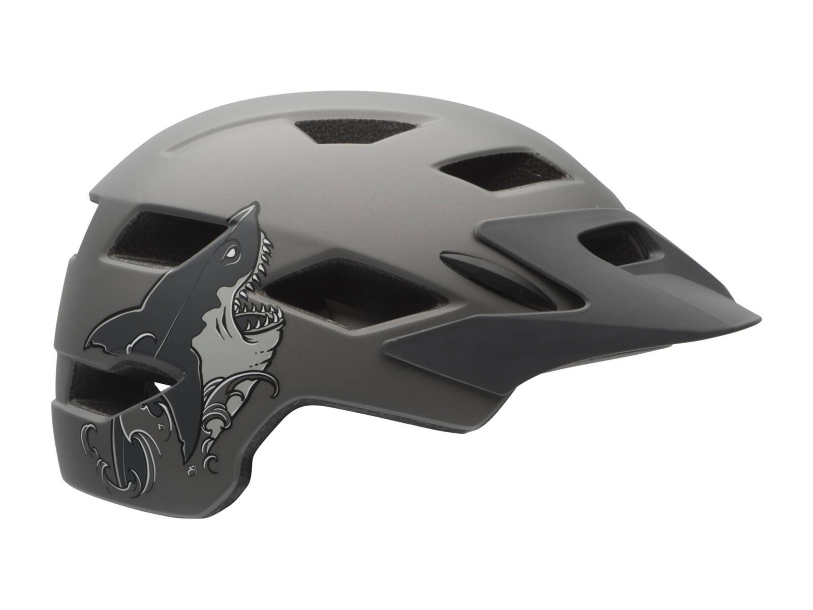 Bell Sidetrack Child, matte titanium shark - Bild 1