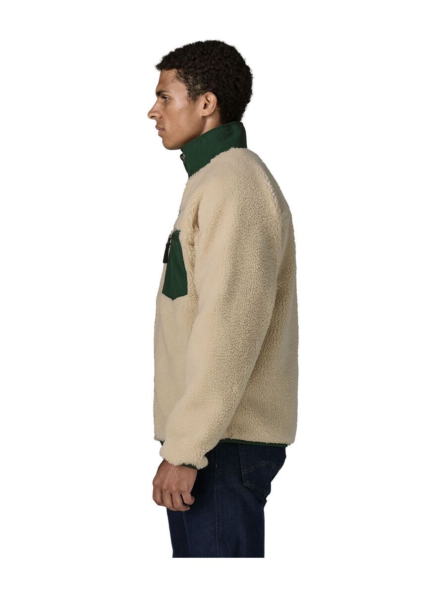 Patagonia Men's Classic Retro-X Jacket, dark natural w/treeline green - Bild 3