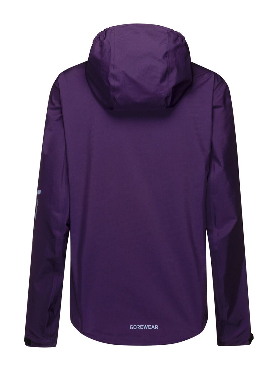GOREWEAR Lupra 2.0 Gore-Tex Logo Kapuzenjacke Damen, purple indigo/amethyst frey - Bild 3