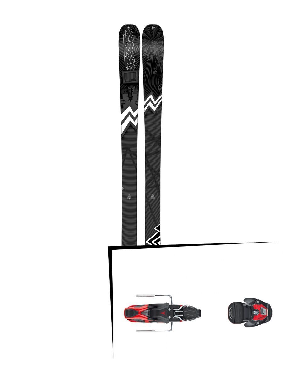 Set: K2 SKI Press 2019 + Atomic Warden MNC 11 black/red - Bild 1