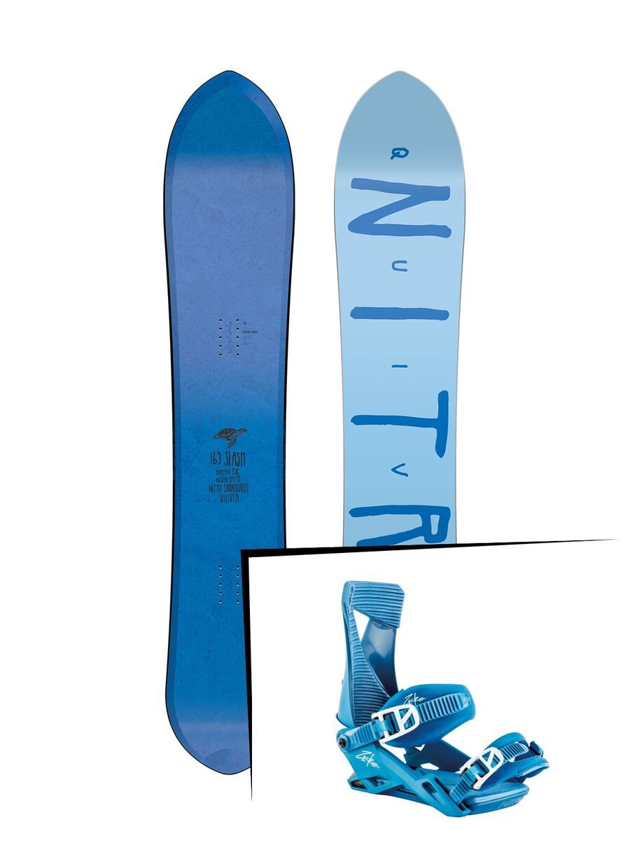 Set: Nitro Quiver Slash 2019 + Nitro Zero blue bird - Bild 1