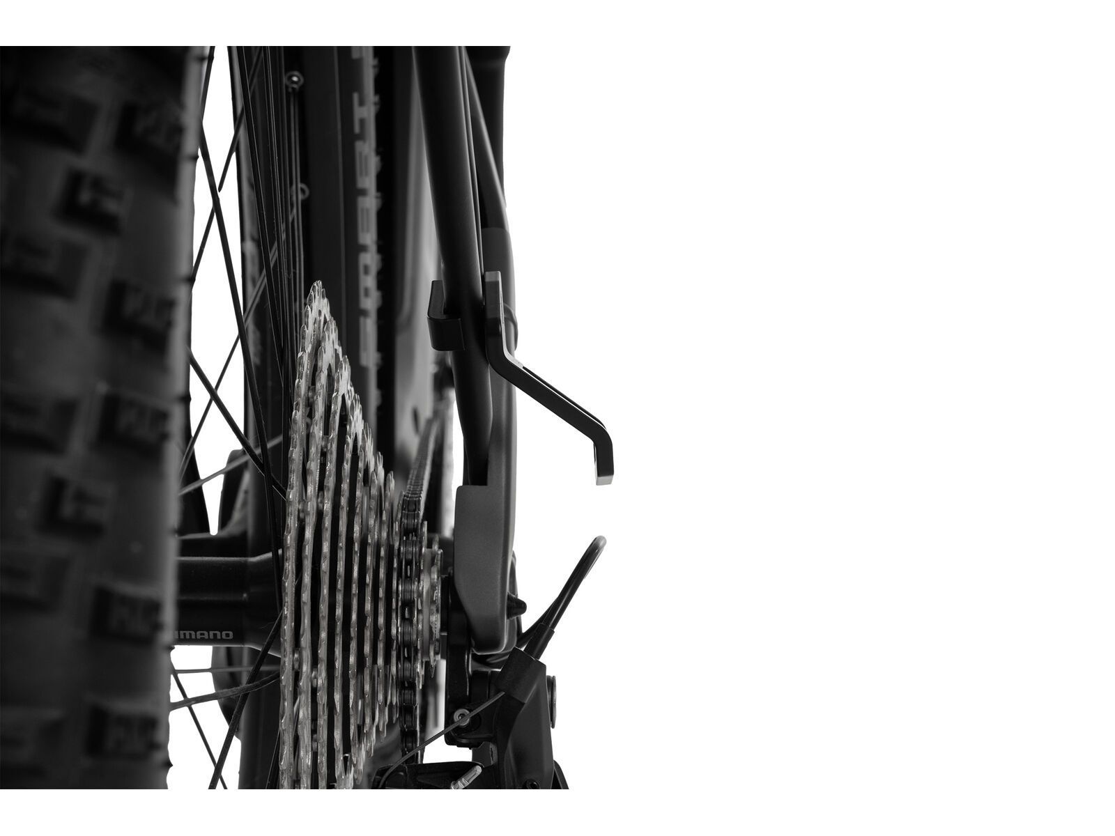 Cube Acid Schaltwerkschutz, black - Bild 3