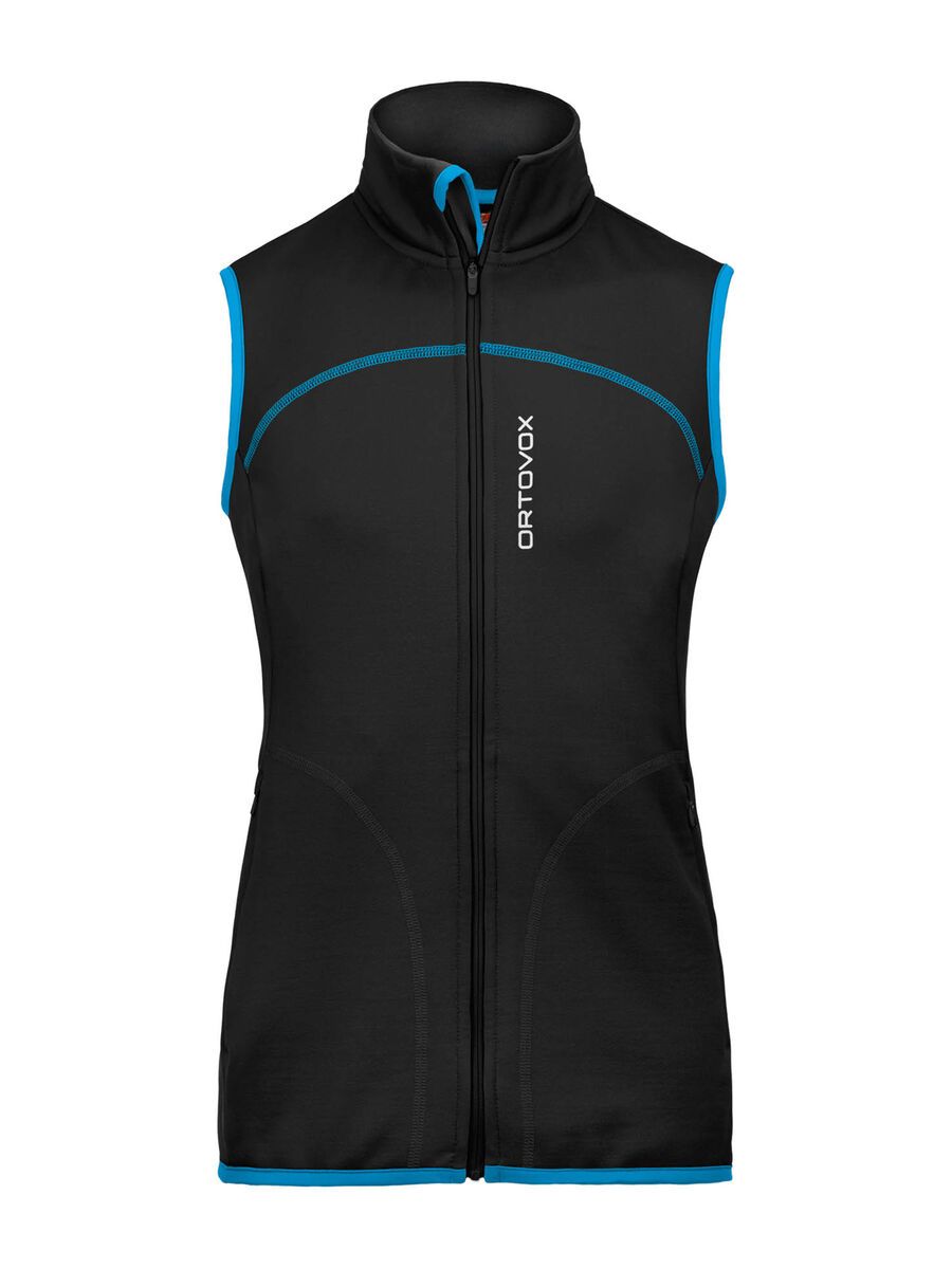 Ortovox Fleece Merino Vest Women, black raven - Bild 1