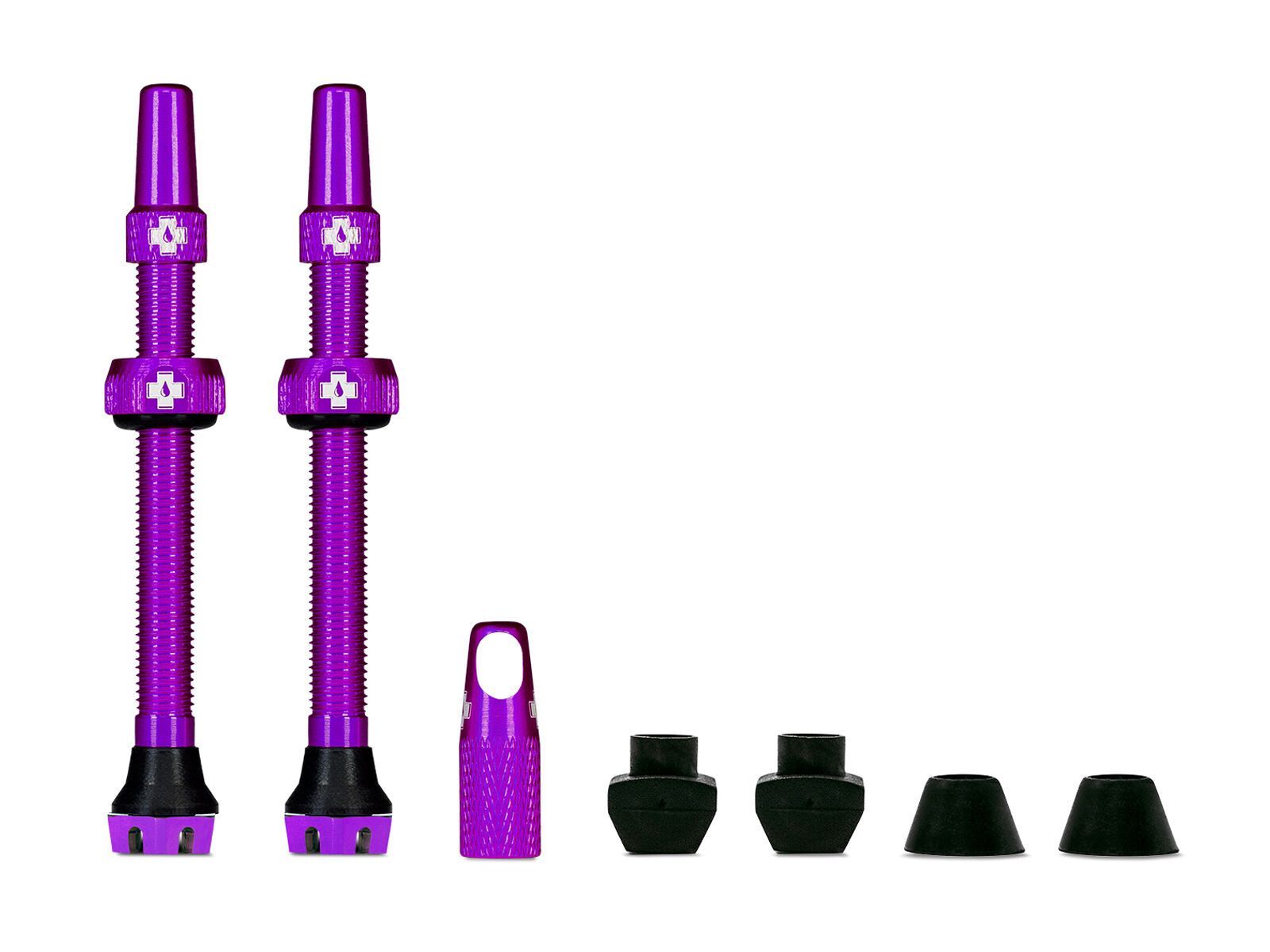 Muc-Off Tubeless Valves V2 - 44 mm purple MU-TIR-2051/70/44