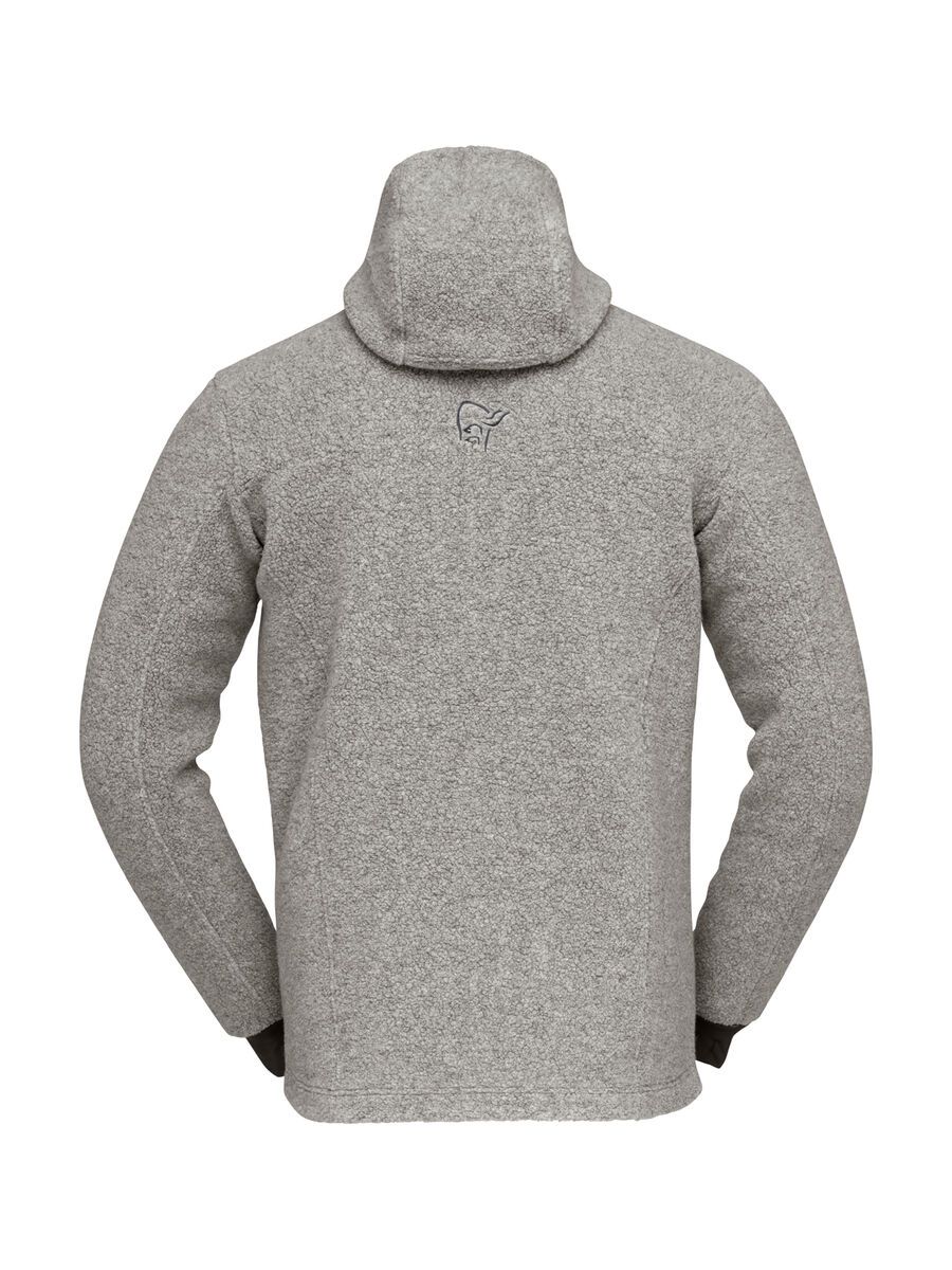 Norrona Norrøna warmwool3 Hood M's, drizzle - Bild 2