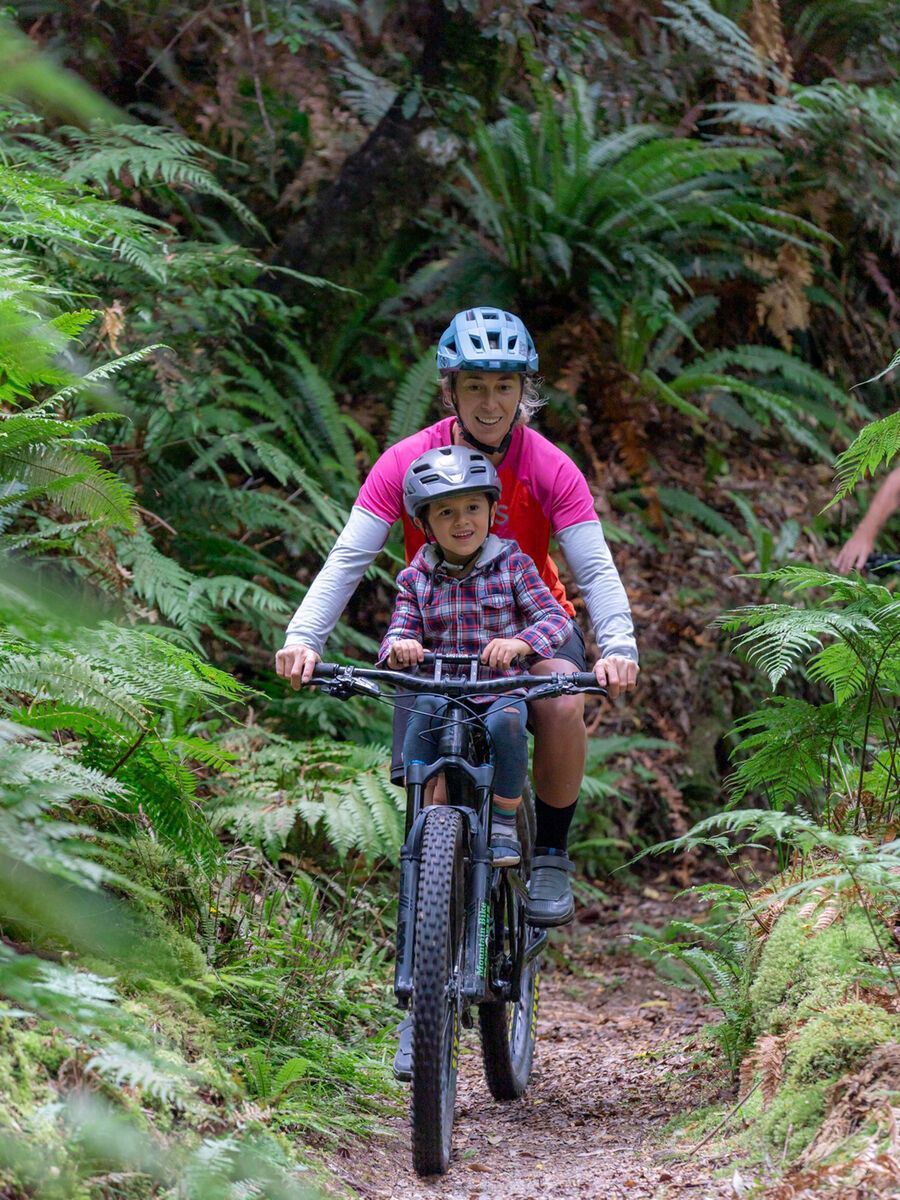 Shotgun MTB Front Kindersitz + Lenker Combo, schwarz - Bild 6