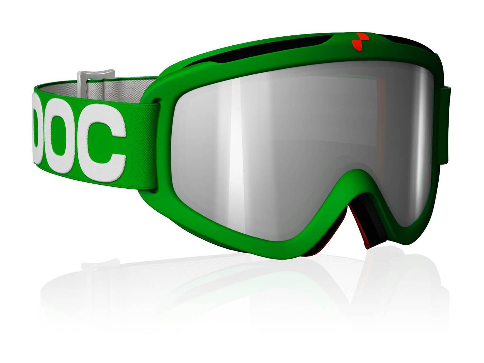POC Iris X, Green/Clear/Silver mirror - Bild 1