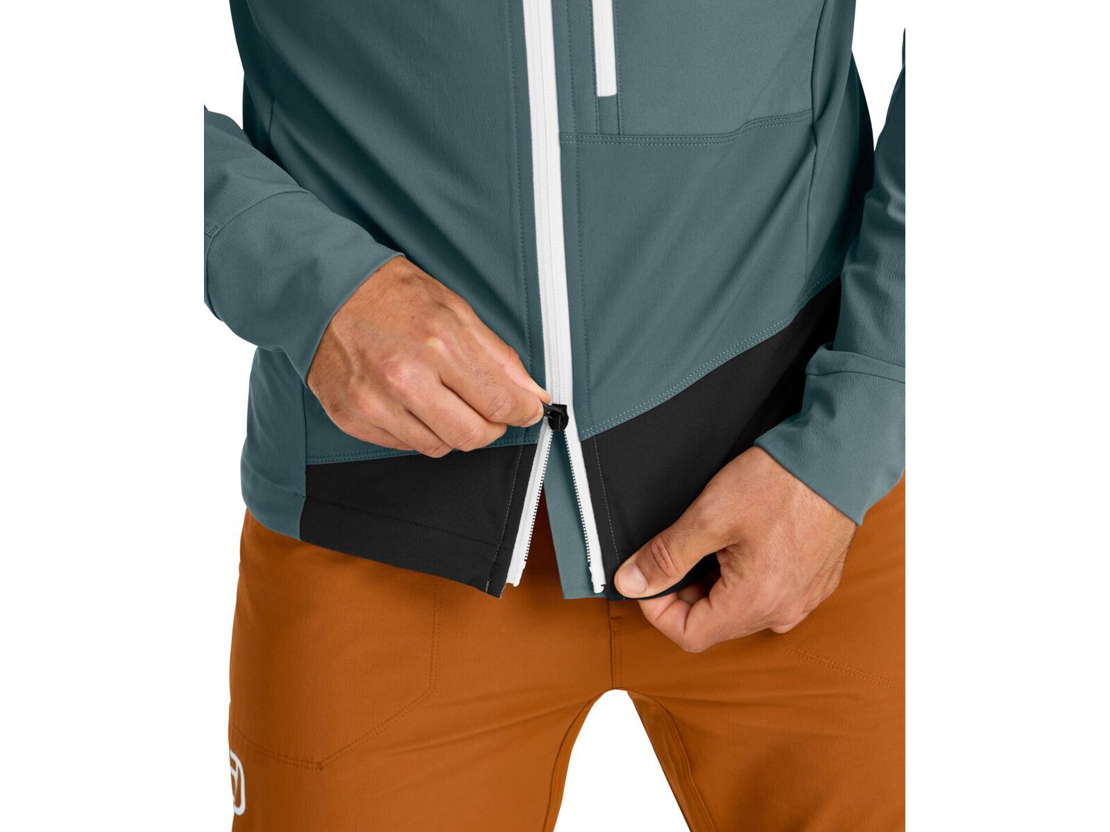 Ortovox Merino Shield Tec Pala Light Jacket M, arctic grey - Bild 6