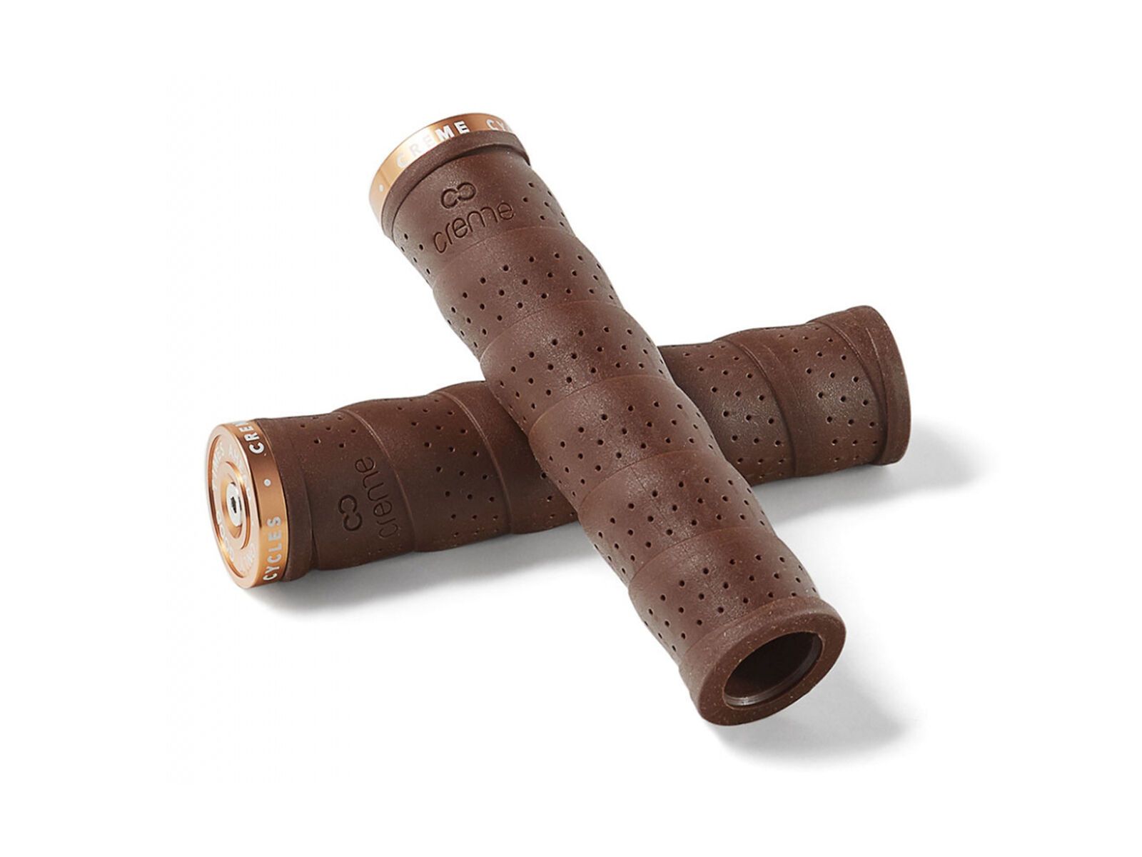 Creme Cycles Gummy Grips GripShift, brown - Bild 1