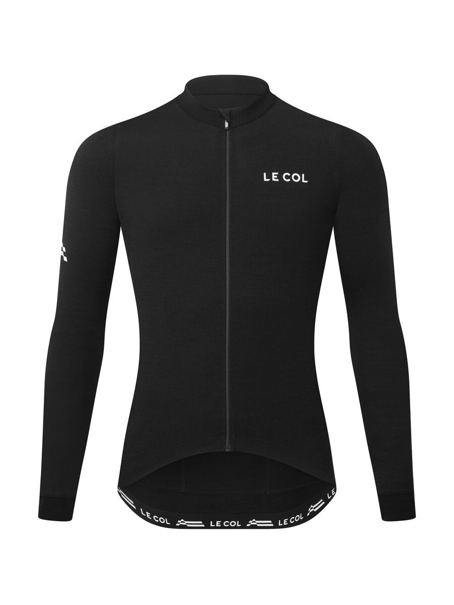 Le Col ARC Merino Long Sleeve Jersey, black - Bild 1