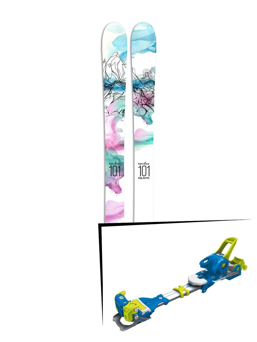 Set: Icelantic Maiden 101 2017 + Tyrolia Ambition 12 (1715204) - Bild 1