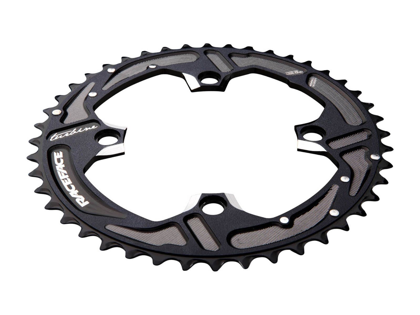 Race Face Chainring Turbine 9 Speed, schwarz - Bild 1