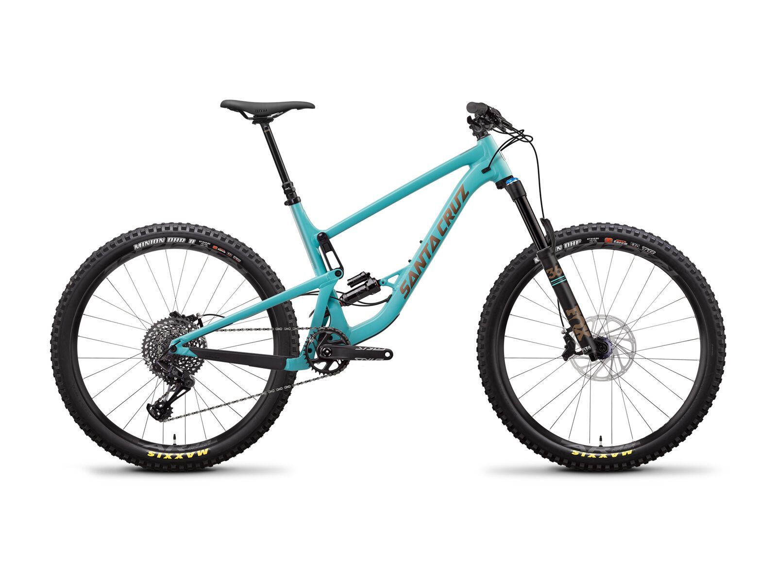 Santa Cruz Bronson AL S+, industry blue and gold - Bild 1