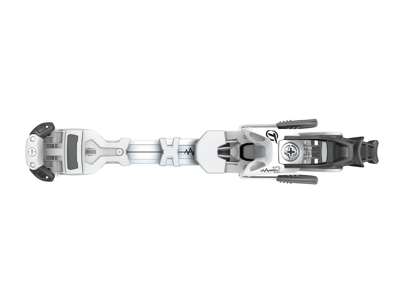 Tyrolia Ambition 12 AT w/o Brake, solid white black | BIKER