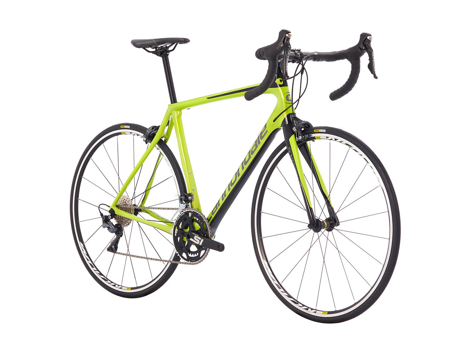 Cannondale Synapse Carbon Ultegra, acid green w/ jet black and charcoal gray - gloss (AGR) - Bild 2