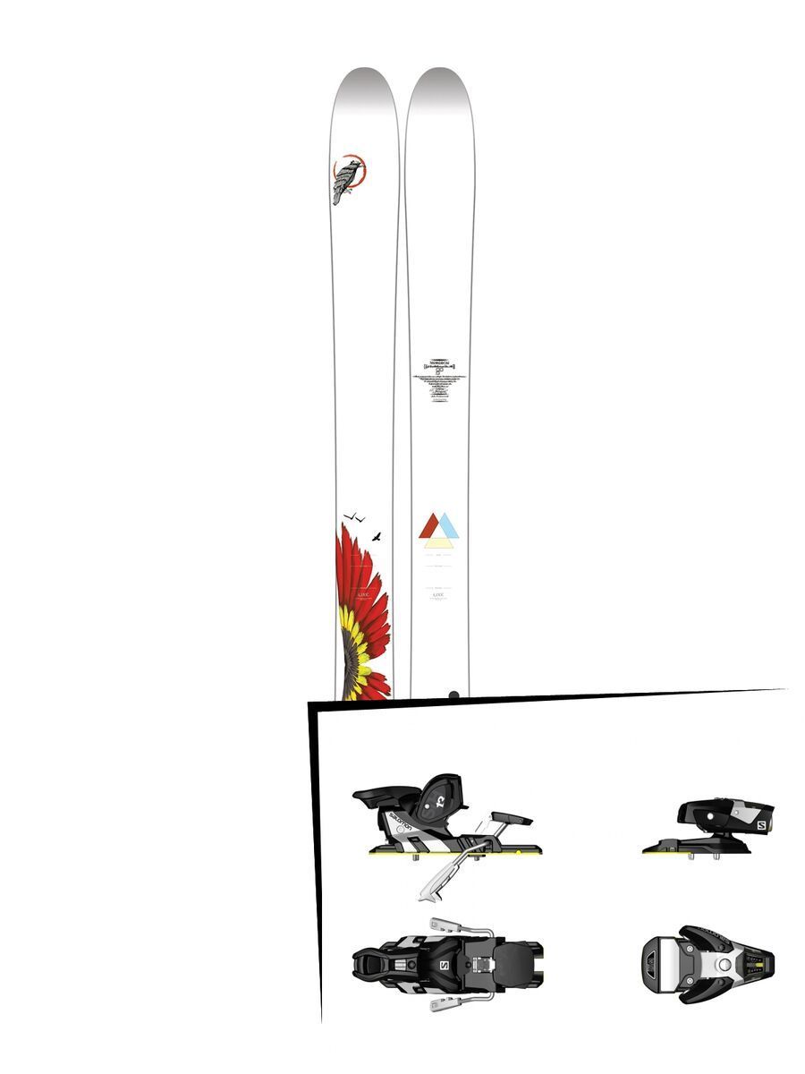 Set: Line Mordecai 2017 + Salomon STH2 WTR 13 (1456104) - Bild 1