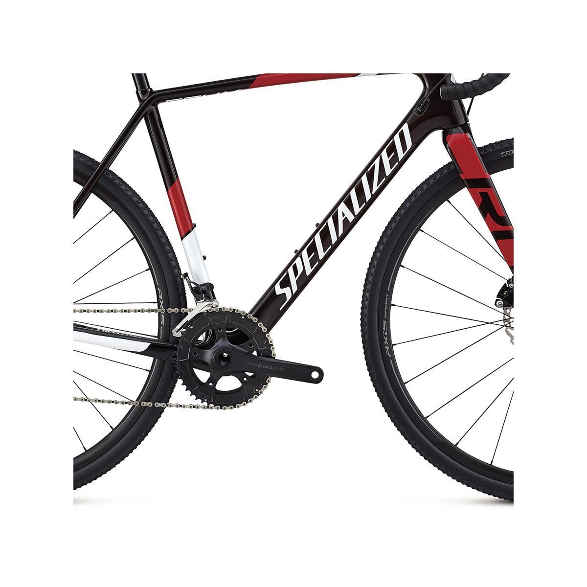 Specialized CruX Sport, gloss red tint/metallic white silver/flo red - Bild 5