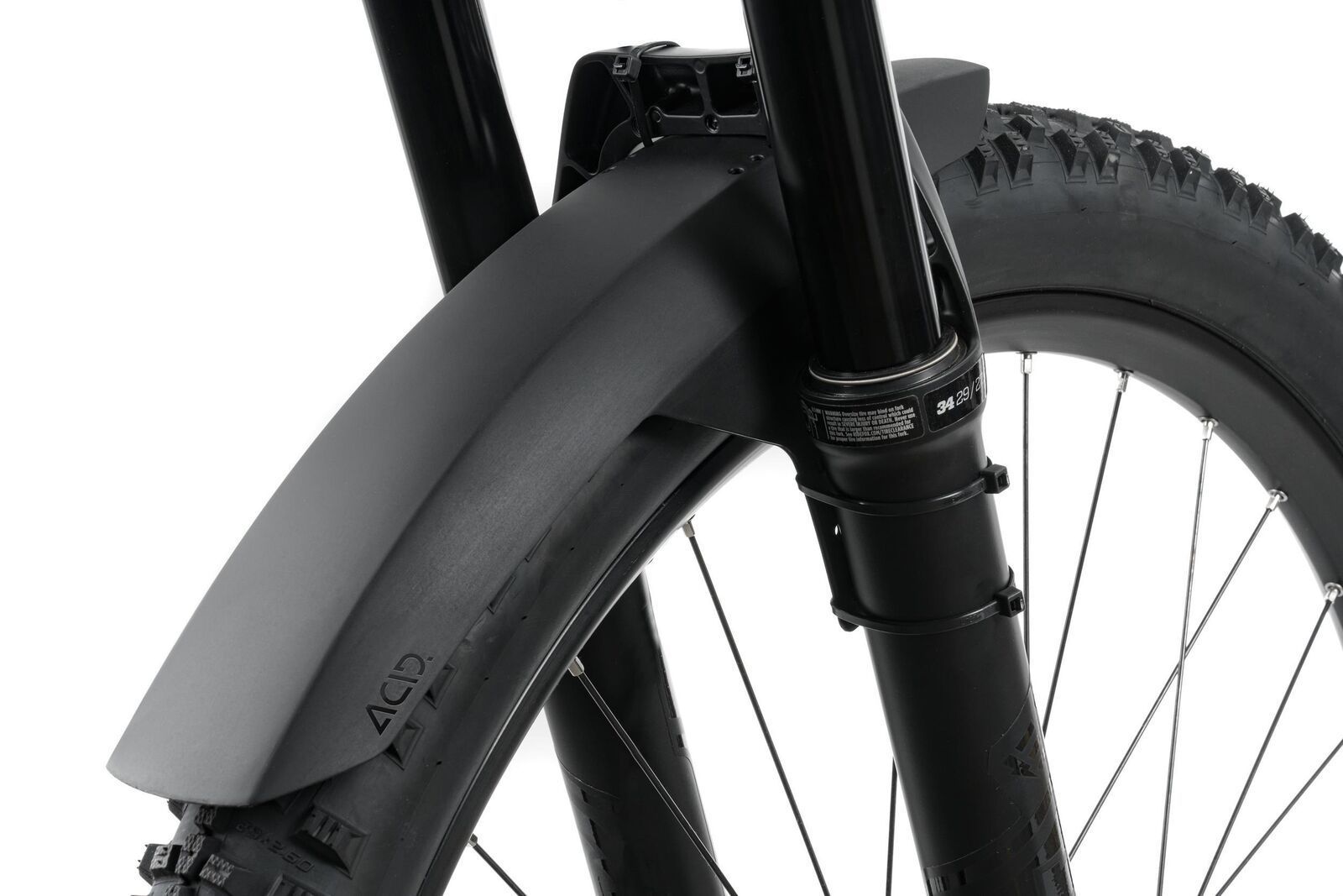 Cube Acid Schutzblech Mud Blocker vorne kurz, black - Bild 4