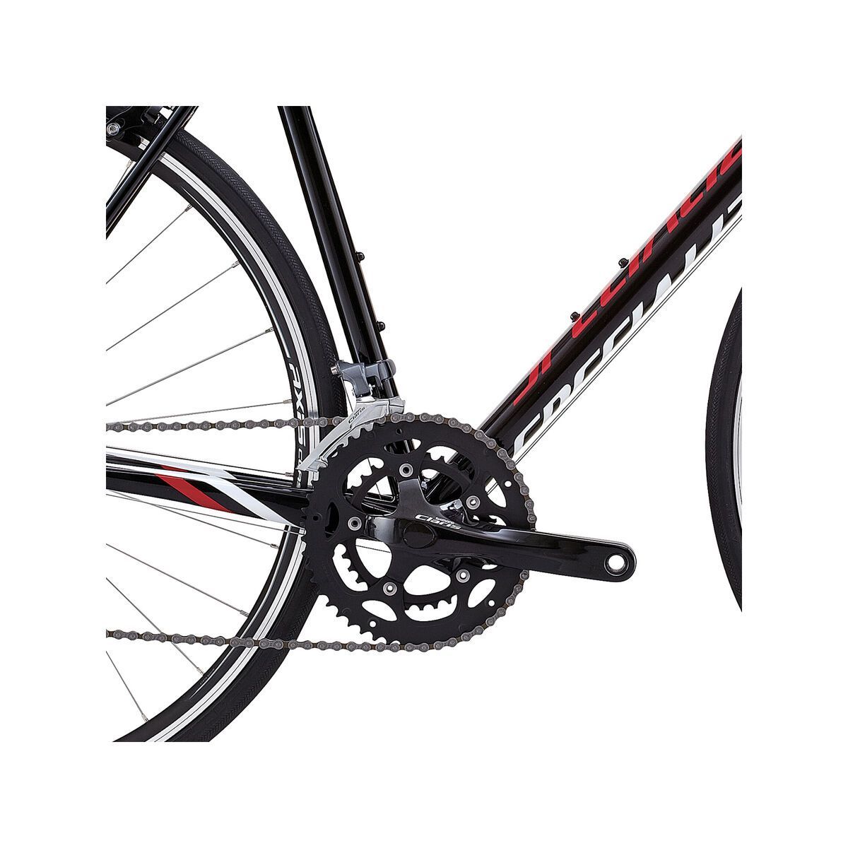 Specialized Allez E5, gloss tarmac black/white/red - Bild 3