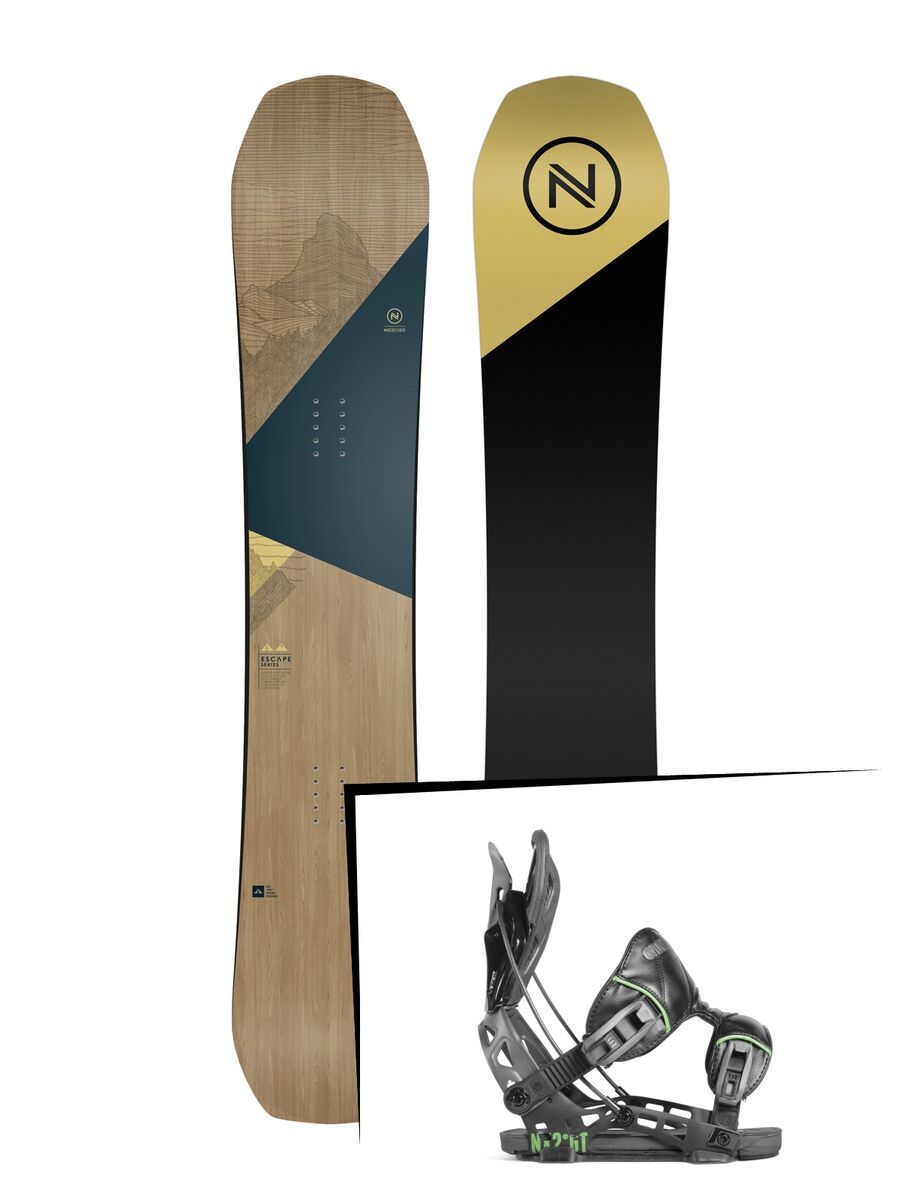Set: Nidecker Escape 2019 + Flow NX2-GT (2226500S) - Bild 1