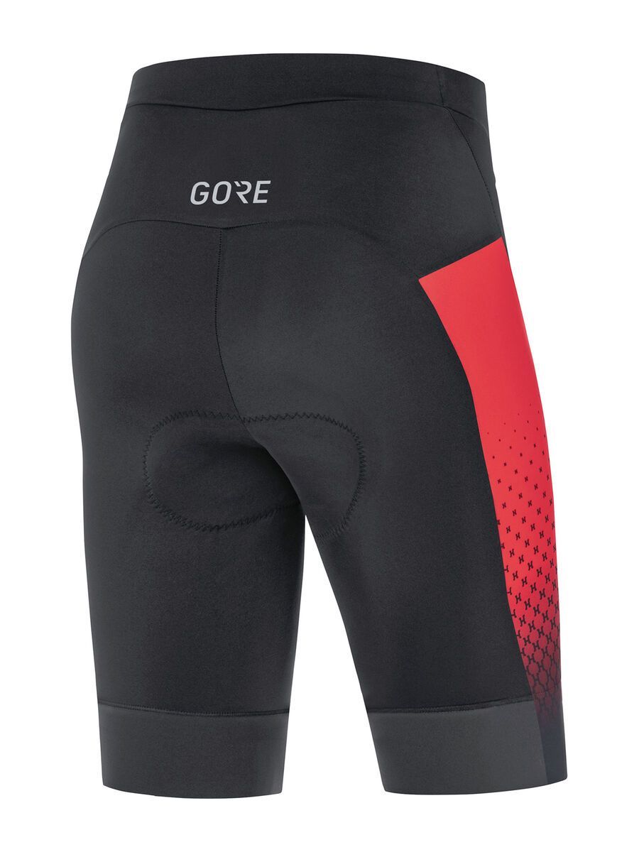 GOREWEAR Hakka Damen kurze Tights+, black/hibiscus pink - Bild 2