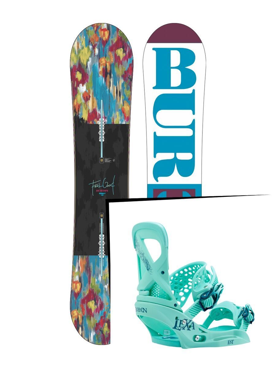 Set: Burton Feelgood Flying V 2016 +  Lexa EST (1712834S) - Bild 1