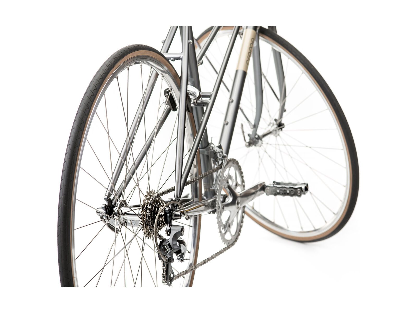 Creme Cycles Echo Mixte Doppio, silver - Bild 4