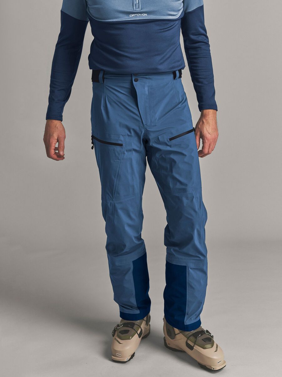 Ortovox Ortler Gore-Tex Pants M, blue nunatak - Bild 6
