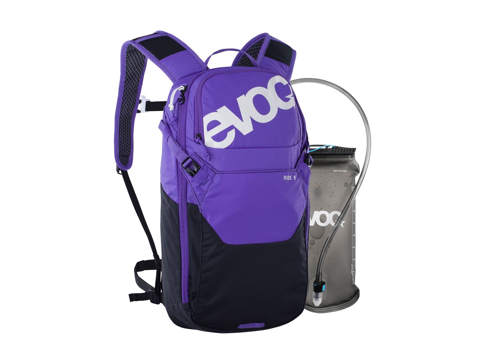 Evoc Ride 8 + Hydration Bladder 2, violet/black - Bild 1
