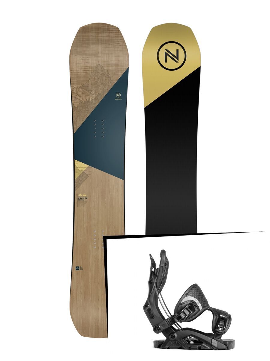 Set: Nidecker Escape 2019 + Flow Fuse (2226536S) - Bild 1