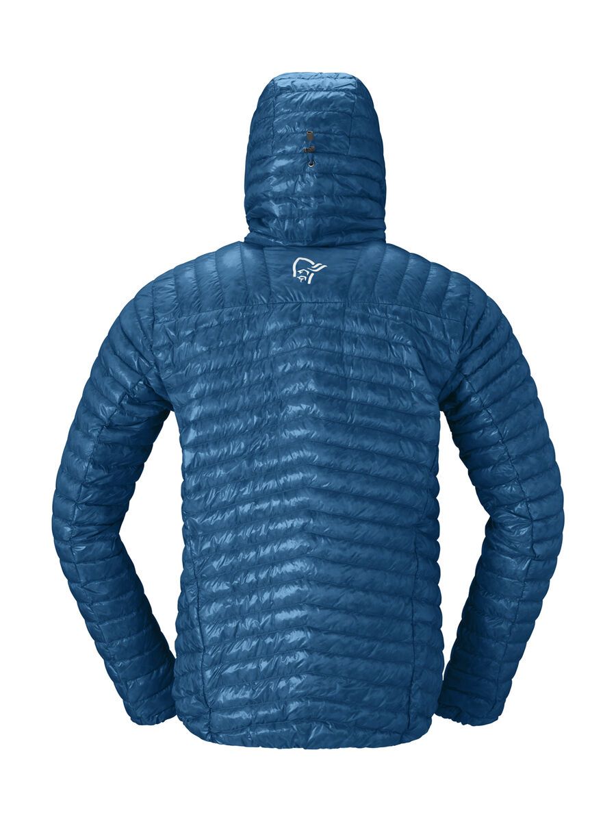 Norrona trollveggen down800 super light Hood M's, dark blue - Bild 3