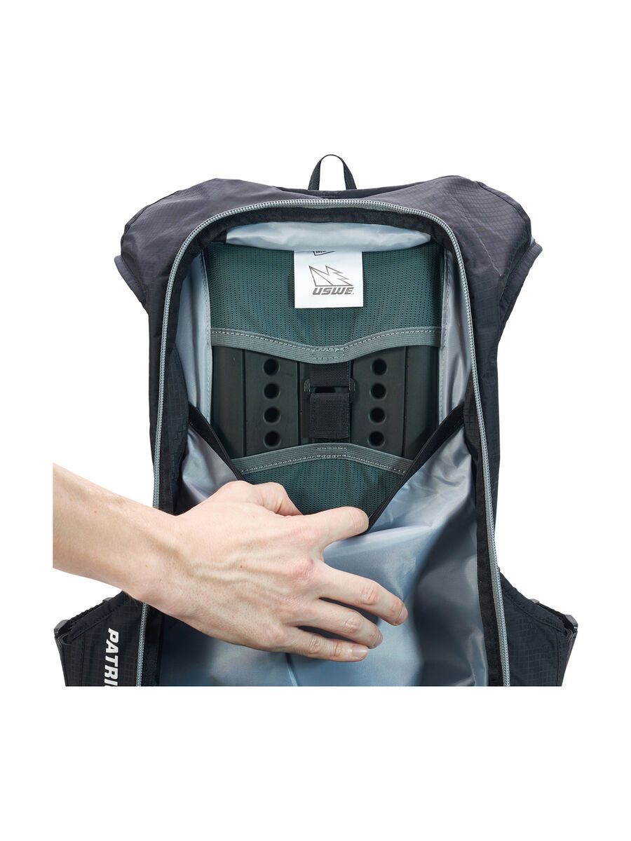 USWE Patriot 15 L MTB Protektoren-Rucksack, orange - Bild 2