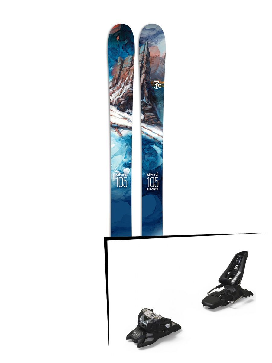 Set: Icelantic Nomad 2017 + Marker Squire 11 ID (2261300) - Bild 1