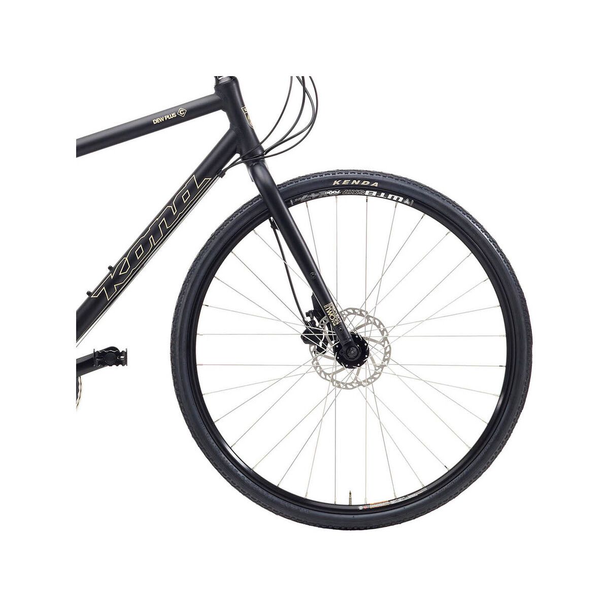 Kona Dew Plus, Matt Black w/Black & Gumwall - Bild 2