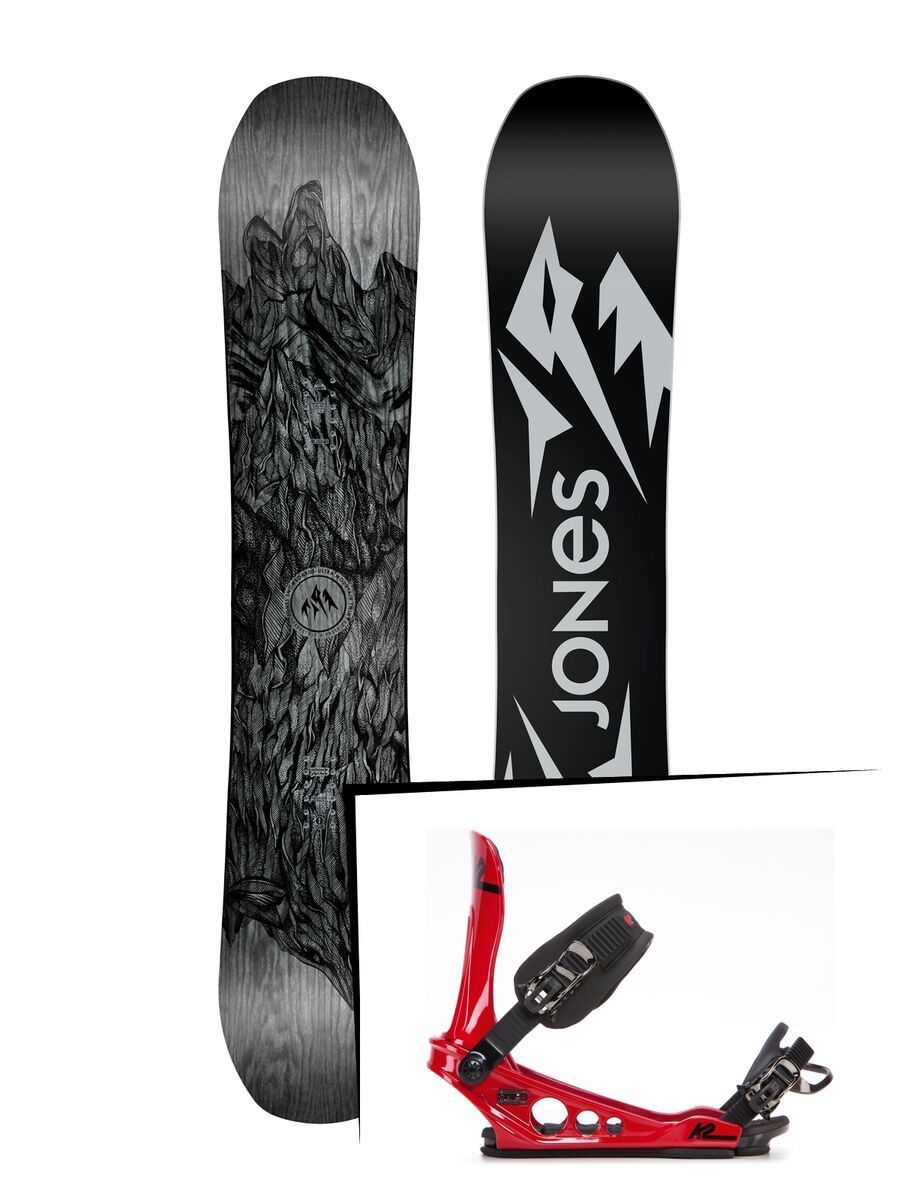 Set: Jones Ultra Mountain Twin 2019 + K2 Lien AT (1919507S) - Bild 1
