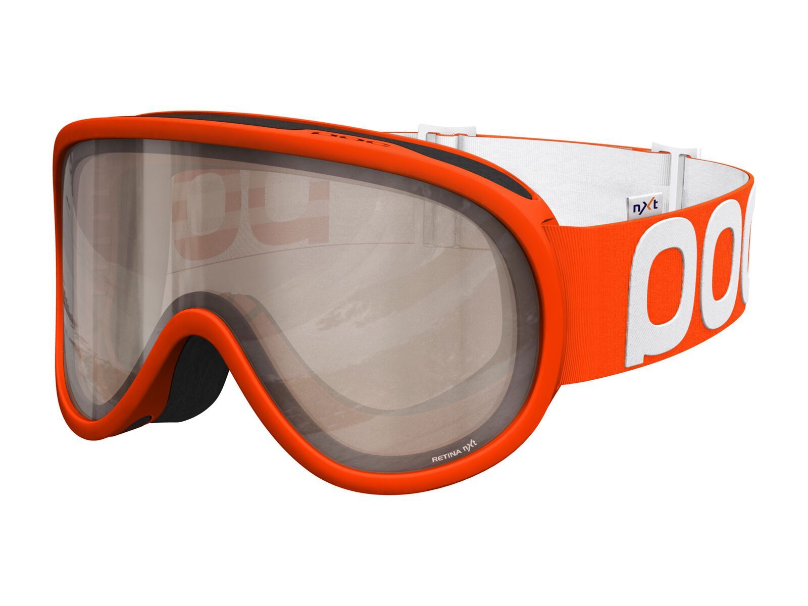 POC Retina NXT Photo, orange/Lens: brown silver mirror - Bild 1