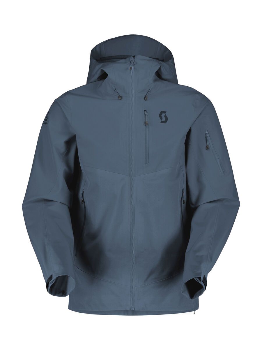 Scott Explorair 3L Men's Jacket, metal blue | BIKER-BOARDER.DE Scott Explorair 3L Men's Jacket, metal blue | BIKER-BOARDER.DE