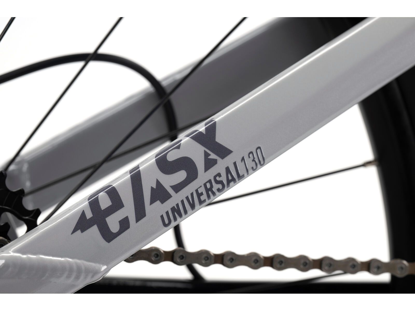 Ghost E-ASX 130 Universal AL, metallic anthracite/light gray - glossy/matt - Bild 12