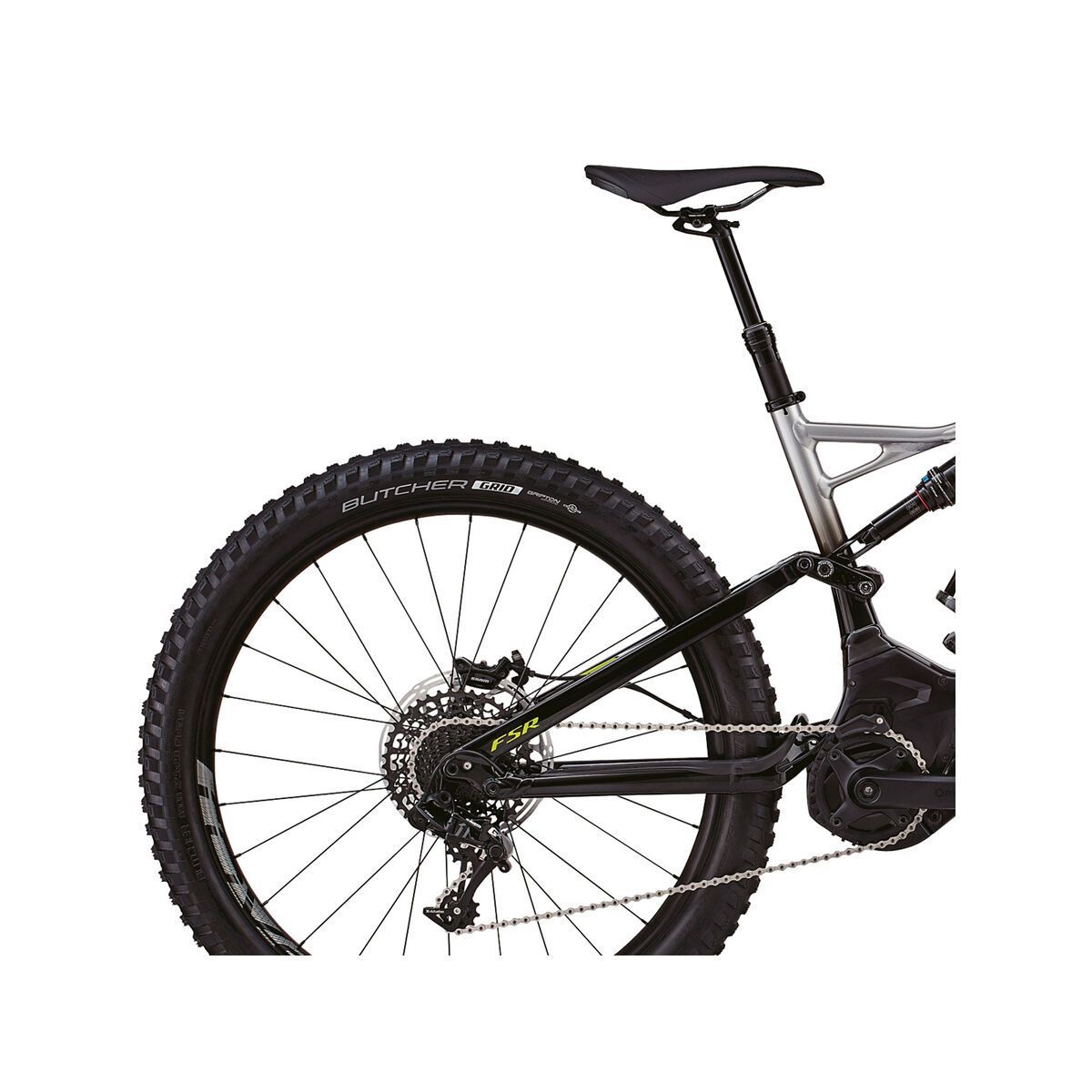 Specialized Turbo Levo FSR Comp 6Fattie, flake silver fade/black/hyper - Bild 7